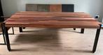 Eettafel Linteloo Uluwatu design by Henk Vos, Huis en Inrichting, Tafels | Eettafels, Ophalen, 100 tot 150 cm, Design, 200 cm of meer