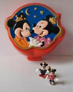 Vintage Disney Polly Pocket Mickey En Minnie Playcase, Ophalen of Verzenden, Gebruikt