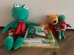 Kikker en Vriendjes Knuffel Set + Boeken & DVD, Ophalen of Verzenden, Gebruikt, Kikker