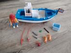 Playmobil vissersboot 5131, hengels. Bootje met accessoires., Onb, Ophalen of Verzenden, Onb, Complete set