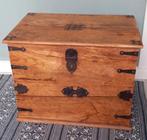 Teakhouten kist India, Ophalen, Teakhout