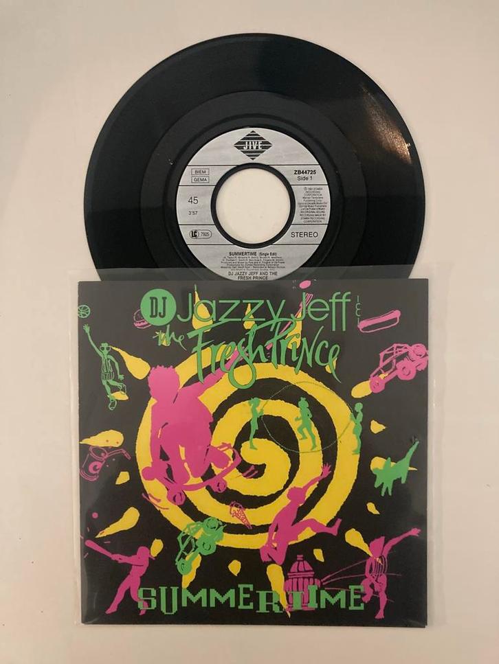 DJ Jazzy Jeff & The Fresh Prince - Summertime, Cd's en Dvd's, Vinyl Singles, Single, 7 inch, Ophalen of Verzenden