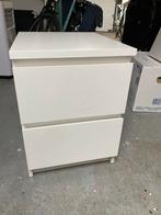 Nachtkastje Ikea wit, Ophalen, Minder dan 50 cm, Gebruikt, 1 of 2 laden