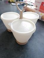 Carrousel Tupperware met 3 bakjes, Ophalen of Verzenden, Zo goed als nieuw, Bak of Kom