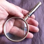 Grote Oude Loupe of Leesglas, Hobby en Vrije tijd, Vergrootglazen, Loepen en Loeplampen, Verzenden, Vergrootglas of Loep