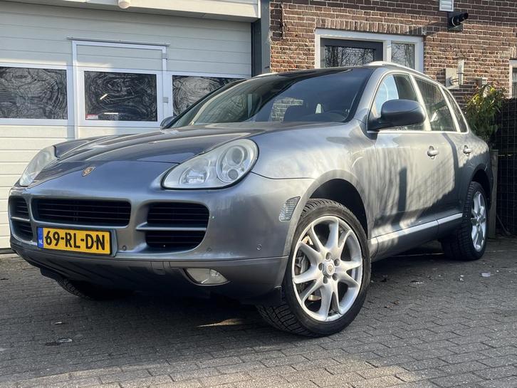 Porsche Cayenne 4.5 S '05 Navi Leder Bose Schade LEES TEKST!, Auto's, Porsche, Te koop, Cayenne, 4x4, ABS, Airbags, Airconditioning