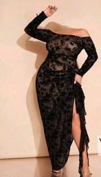 Super sexy elegante jurk 42/46, Ophalen, Galajurk, Zwart, Maat 46/48 (XL) of groter