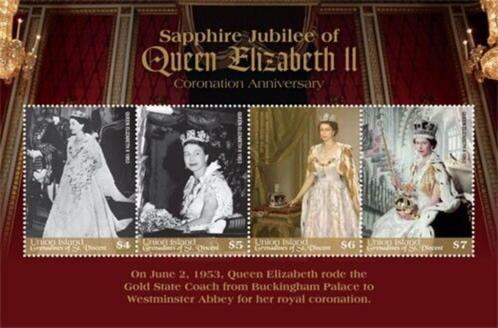 Union Islands 2019 Queen Elizabeth, Verzamelen, Koninklijk Huis en Royalty, Nieuw, Postzegel(s) of Munt(en), Buitenland, Verzenden
