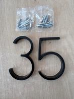 Huisnummer 3 en 5 - Zwart, Huis en Inrichting, Woonaccessoires | Overige, Ophalen, Nieuw