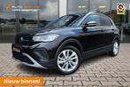 Volkswagen T-Cross 1.0 TSI Goal | ACC | Trekhaak | Navi |, Auto's, Volkswagen, Gebruikt, 116 pk, Zwart, Adaptive Cruise Control