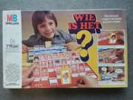Wie is het? - MB spellen, Hobby en Vrije tijd, Gezelschapsspellen | Bordspellen, Ophalen of Verzenden, Gebruikt