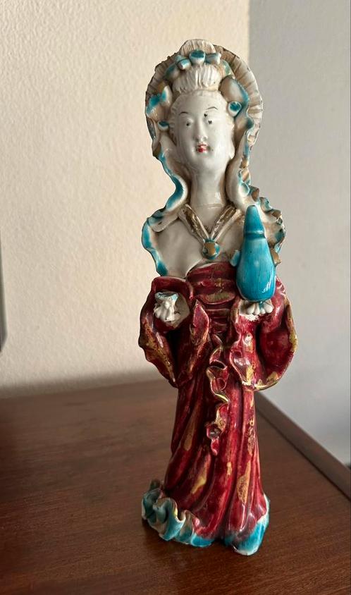 Chinees Japans porselein oud beeld Guanyin / Kannon, Antiek en Kunst, Antiek | Porselein, Verzenden