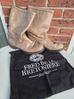 Soepele, gevoerde laars van Fred de la Bretonière, maat 41,, Hoge laarzen, Fred de la Bretonière, Beige, Ophalen of Verzenden