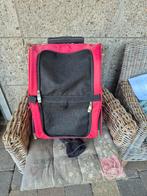Dieren rugzak/ transport trolley hond / kat / knaagdier, Ophalen, Gebruikt