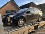 Ford Focus Wagon 1.0 EcoBoost Titanium distributie defect, Auto's, Ford, Euro 5, Gebruikt, Zwart, Navigatiesysteem