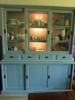 Keukenbuffet, Huis en Inrichting, Kasten | Buffetkasten, Ophalen, Gebruikt, 200 cm of meer, Glas