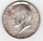 25-1348 USA 1/2 dollar 1967, Postzegels en Munten, Munten | Amerika, Verzenden, Noord-Amerika, Losse munt, Zilver