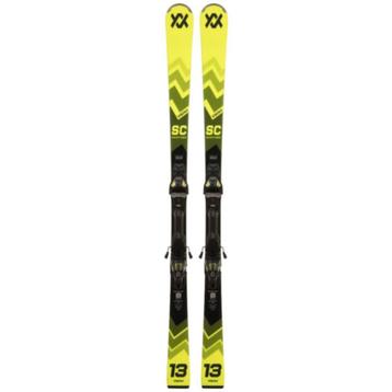 Volkl Racetiger SC (N) Geel/Zwart Ski's Gebruikt beschikbaar voor biedingen