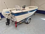 Crescent Winner + Gratis Motor (Defect), Watersport en Boten, Ophalen, Gebruikt, 6 tot 9 meter, Polyester