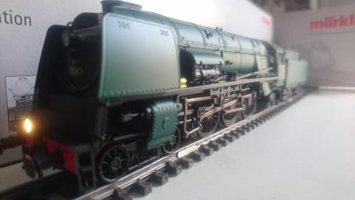 Marklin - Stoomloc SNCB/NMBS  Mfx++Geluid+Dubbel Rook 39480, Hobby en Vrije tijd, Modeltreinen | H0, Zo goed als nieuw, Locomotief