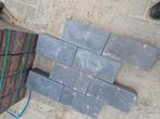 Betontegel 15x30x8 antraciet bruin, Ophalen, Zo goed als nieuw, 10 m² of meer, Beton