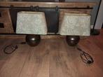 2 mooie schemerlampen, Huis en Inrichting, Lampen | Tafellampen, Ophalen, Zo goed als nieuw, Minder dan 50 cm