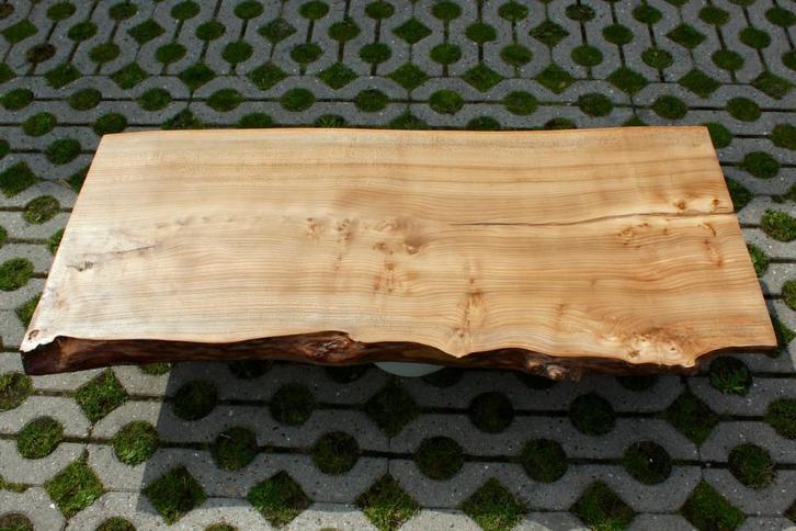 Zwevend wastafelblad van massief hout, Huis en Inrichting, Badkamer | Badkamermeubels, Nieuw, Overige typen, Minder dan 100 cm