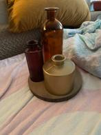 Decoratieve Vaasjes Set, Overige kleuren, Ophalen of Verzenden, Minder dan 50 cm, Glas