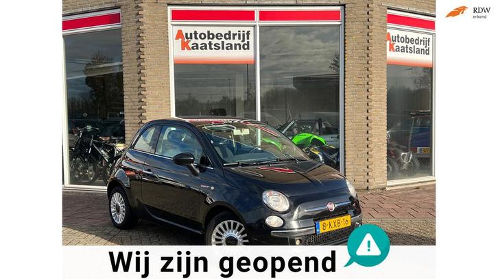 Fiat 500 0.9 TwinAir Lounge - Pano - Airco -, Auto's, Fiat, Bedrijf, Te koop, ABS, Airbags, Airconditioning, Centrale vergrendeling