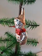 Vintage kerstbal van glas pinokkio, Ophalen of Verzenden, Zo goed als nieuw