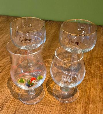 Diverse Bierglazen - La Trappe, Palm beschikbaar voor biedingen