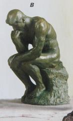 beeld De denker 19 cm hoog, Ophalen of Verzenden, Zo goed als nieuw, Mens