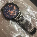 2 X Horloges, Nieuw, Sieraden, Tassen en Uiterlijk, Horloges | Heren, Overige merken, Staal, Staal, Polshorloge