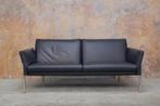 ZGANieuw fraaie blauwe leren Jori Tosca design bank, Huis en Inrichting, Banken | Bankstellen, Design, Driepersoons, 75 tot 100 cm