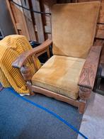 Vintage rookstoel, Huis en Inrichting, Fauteuils, Ophalen, Gebruikt, Minder dan 50 cm