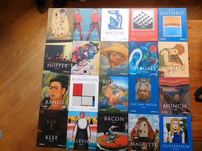 Moderne Meesters  complete serie Taschen De Volkskrant, Boeken, Kunst en Cultuur | Beeldend, Zo goed als nieuw, Ophalen of Verzenden