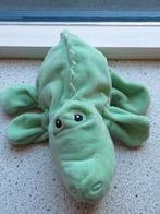 Handpop Krokodil van Hema poppenkastpop zacht velours, Ophalen of Verzenden, Zo goed als nieuw, Overige typen