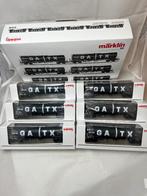 Märklin H0 47546; Set 6 ketelwagens type Zans, GATX, NIEUW., Wisselstroom, Ophalen of Verzenden, Märklin, Nieuw