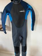Wetsuit C-skin 3:2 maat M kind zwart/blauw, Watersport en Boten, Watersportkleding, Wetsuit, Ophalen of Verzenden, Kind, Zo goed als nieuw