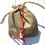 Jute zakje met pepernoten en sinterklaas gelukspoppetje, Struikheide 64,3069lj, Nieuw, Ophalen of Verzenden, Info@sweet-one.nl