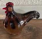 Handeland Glassverk, glazen haan, rood/bruin/zwart Noorwegen, Ophalen of Verzenden