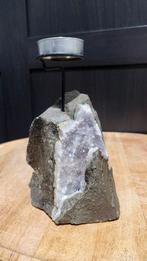 Amethist waxinelicht houder, Ophalen of Verzenden