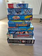 Diverse bordspellen (Scrabble junior, Zeeslag, Doolhof, etc), Zo goed als nieuw, Puzzelen, Ophalen