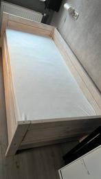 Lifetime eenpersoonsbed whitewash, Ophalen, Gebruikt, 90 cm, 200 cm