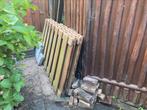 Hardhouten schutting, Tuin en Terras, Tuinhekken en Hekwerk, Ophalen of Verzenden, Gebruikt, Hout, Tuinhek
