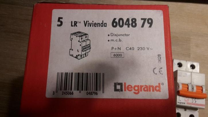 Partij legrand installatie automaat 20a - 32a - 40a, Hobby en Vrije tijd, Elektronica-componenten, Nieuw, Ophalen of Verzenden