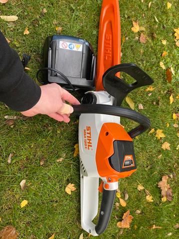 Stihl accu kettingzaag msa120c ( compleet) beschikbaar voor biedingen