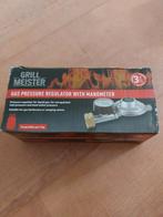 Grill Meister Gasdrukregelaar met Manometer - Nieuw, Ophalen of Verzenden, Nieuw