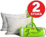 2x Bamboe kussen Origineel Bamboo Kussen nieuw, WATANYAIR, Wit, Nieuw, 3442AT