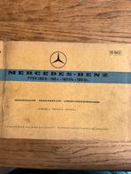 Mercedes 180b-180c-180Db-180Dc onderdelen boek, Auto diversen, Handleidingen en Instructieboekjes, Ophalen of Verzenden